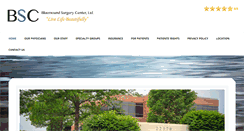 Desktop Screenshot of bluemoundsurgerycenter.com